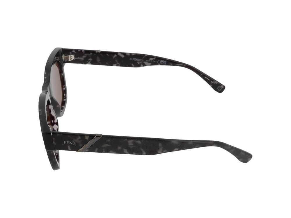 Maison Fendi Fe40132i Rectangular Frame Sunglasses
