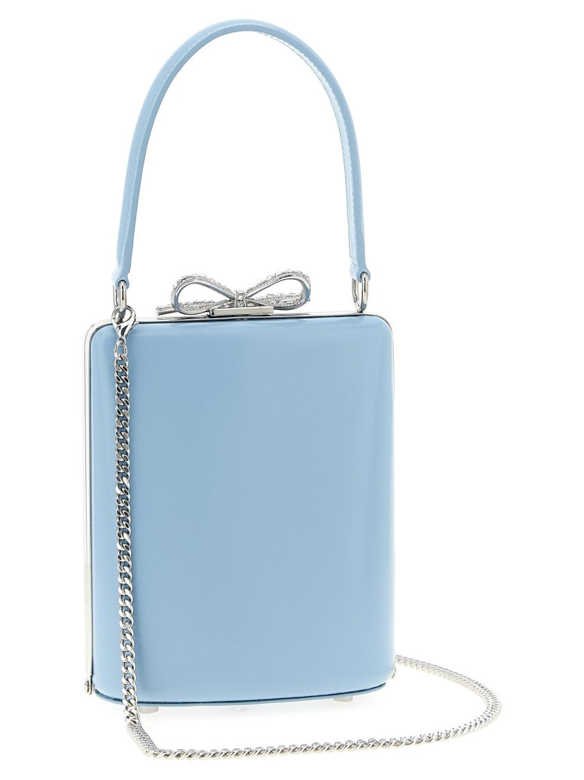 Self-Portrait 'Blue Leather Bag' Handbag