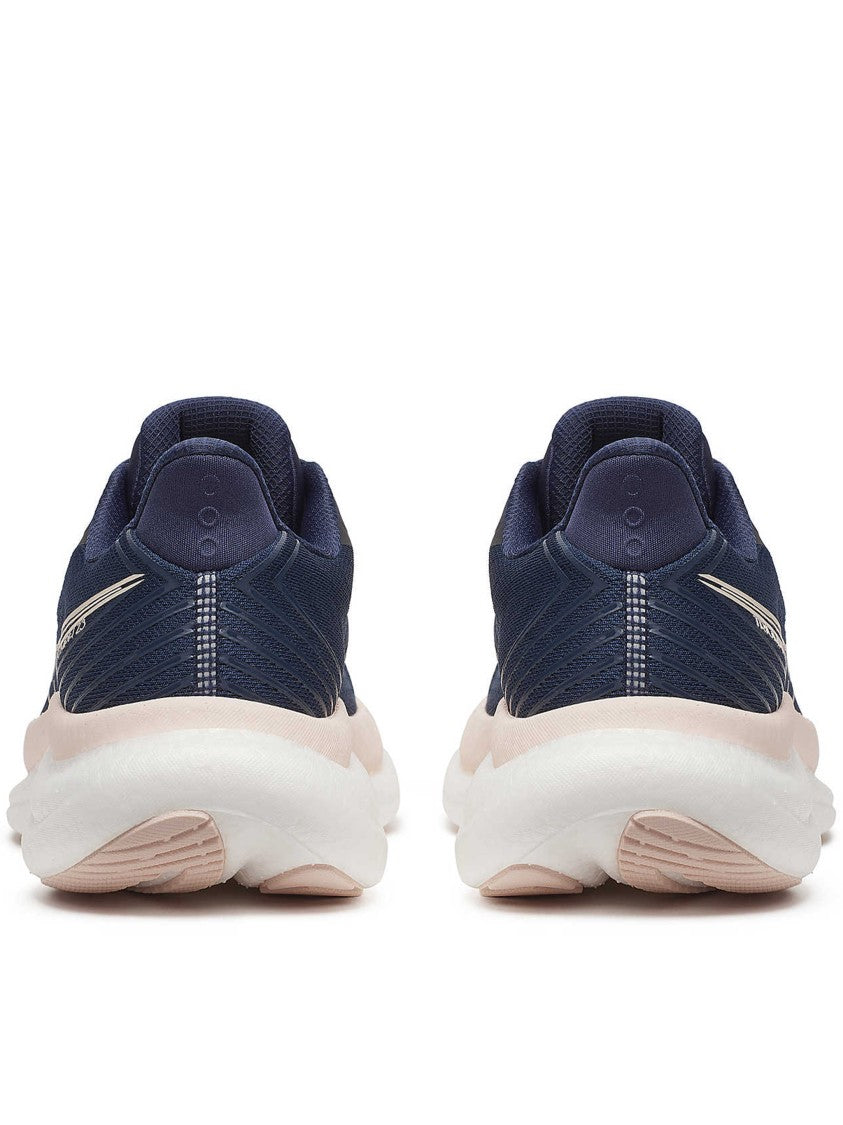 Saucony Streamlined Navy Athletic Sneakers With Cushioned Midsole