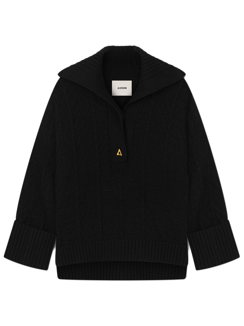 Aeron Baker - Geometric Motif Pullover