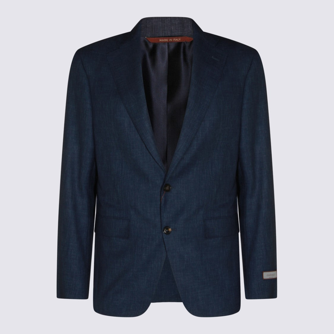 Canali Tailored Two-Piece Suit With Notch Lapel