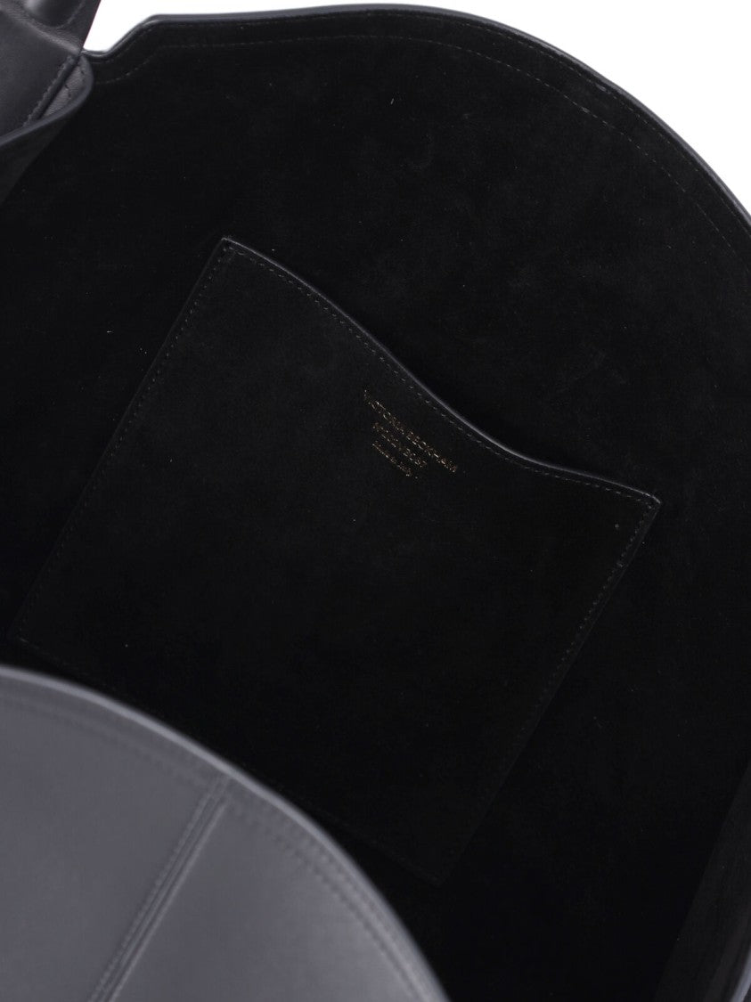 Victoria Beckham 'Victoria' Tote Bag – Black & Bordeaux