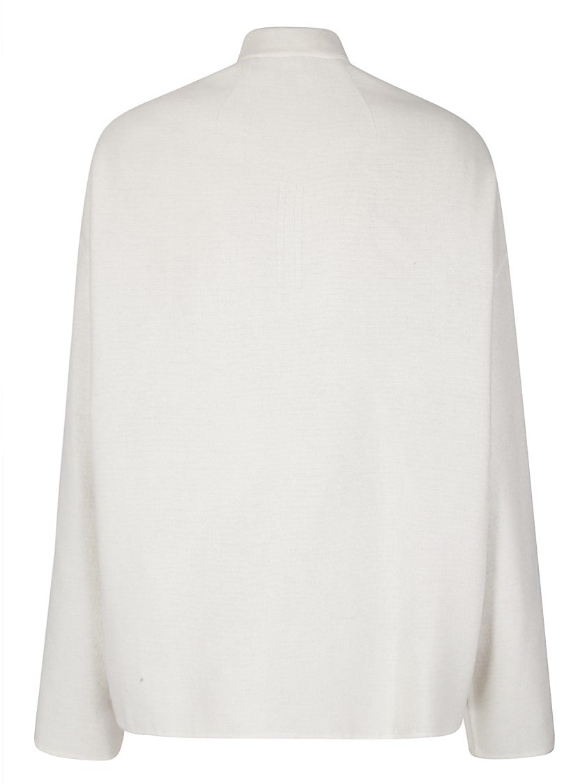 Rick Owens Lightweight Camel Hair Jacket With Squared Collar