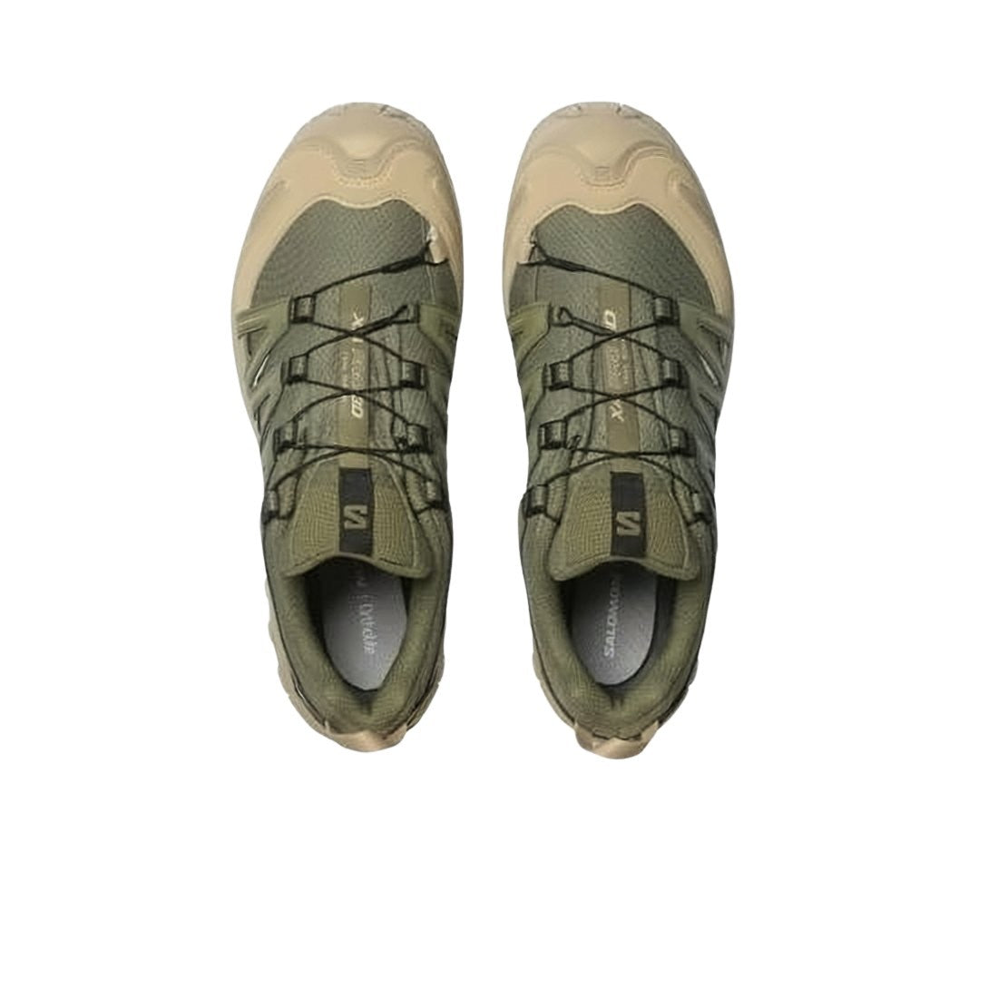 Salomon Rugged Textile And Mesh Sneakers With Quick-Lace System