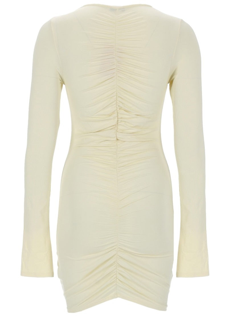 La Reveche Lillibet Long Sleeves Vertical Mini Dress