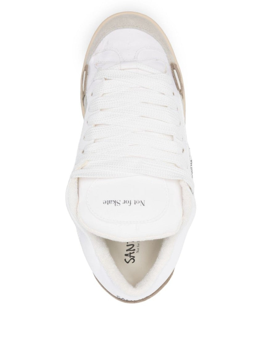 Santha Color-Block Sneakers With Branded Heel Counter