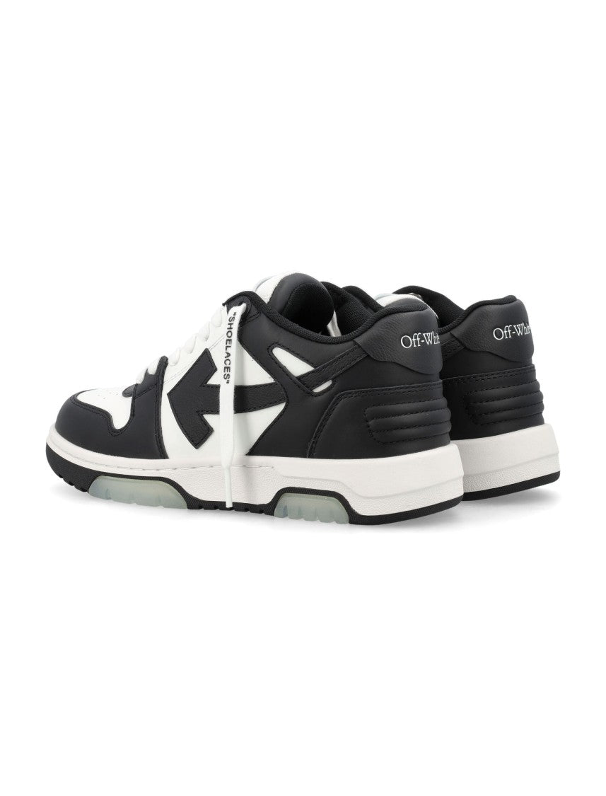 Off-White Black White Out Of Office Color-Block Sneakers