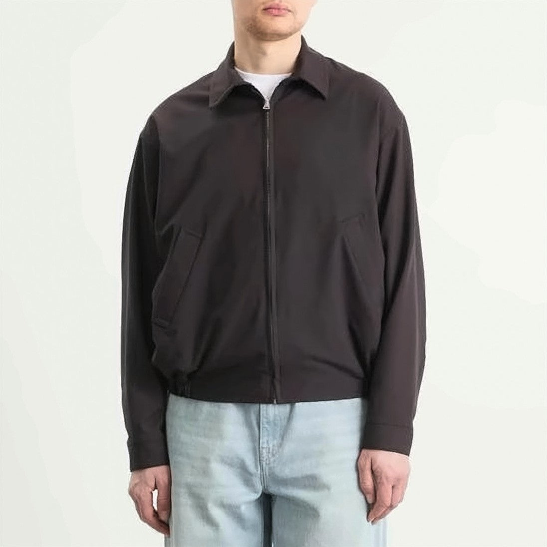 Kaptain Sunshine Minimalist Wool Jacket With Classic Collar