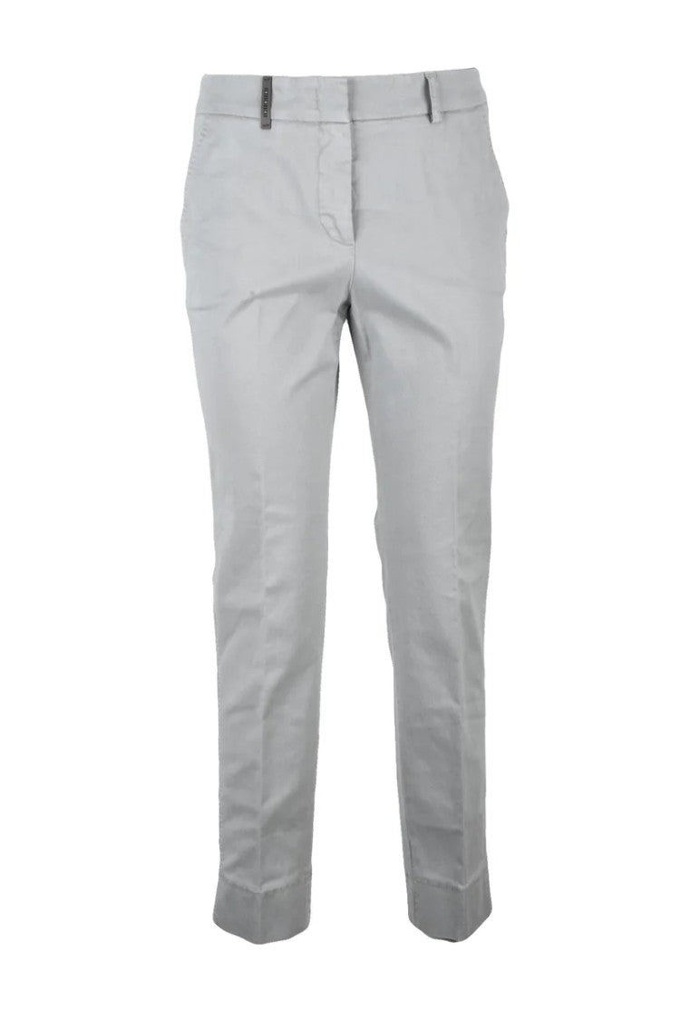 Peserico Trousers - Light Grey