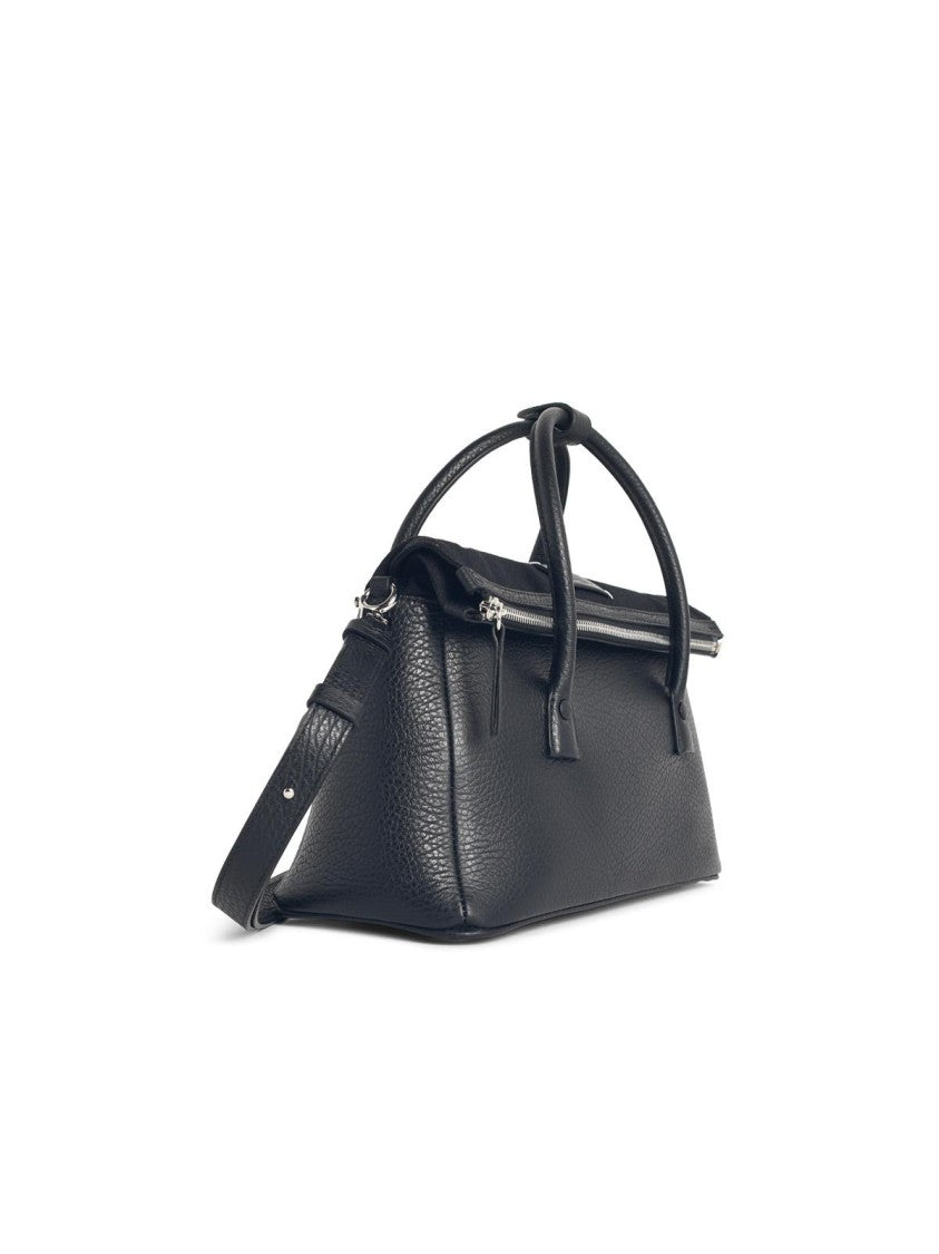 Maison Margiela '5Ac East West' Black Leather Bag