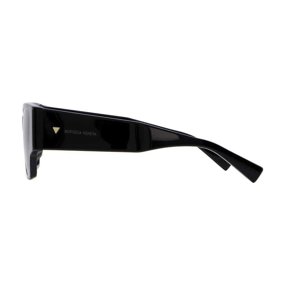 Bottega Veneta Oversized Square Acetate Sunglasses With Glossy Finish