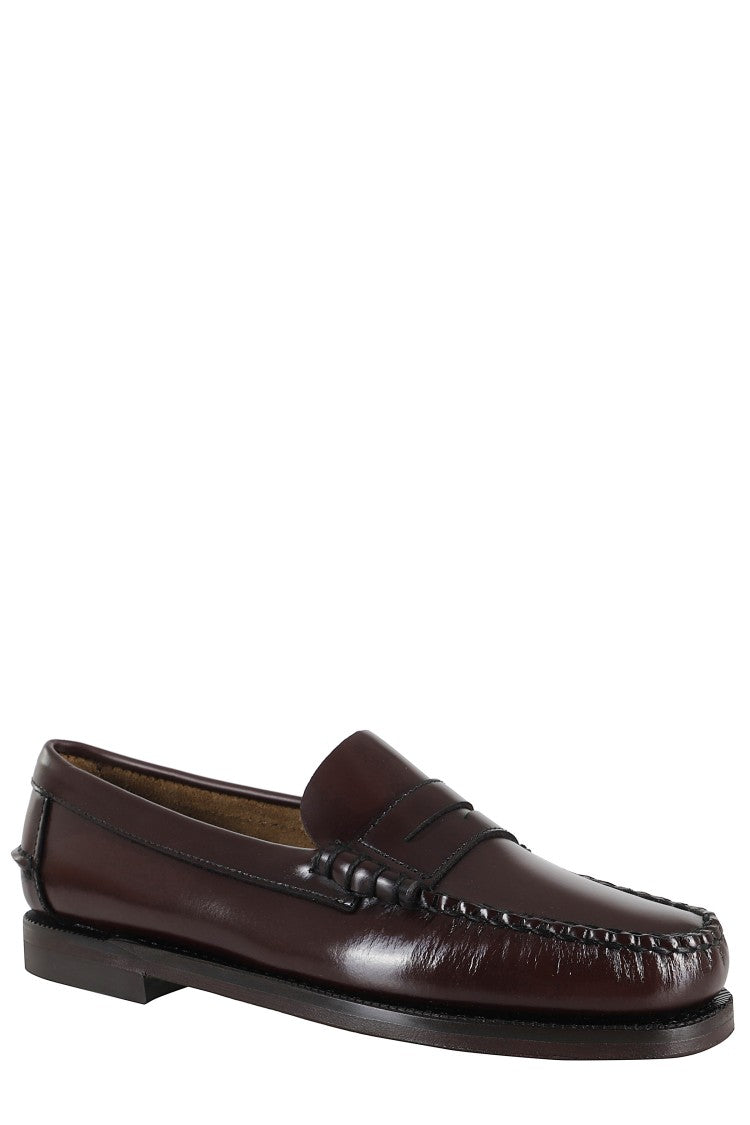 Sebago Classic Dan Brushed Full-Grain Leather Loafers