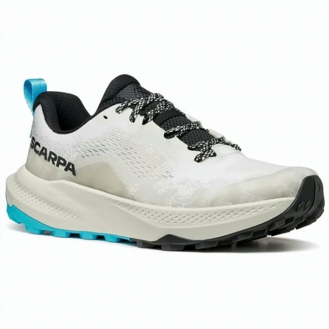 Scarpa Lightweight White Sneakers With Contrasting Accents