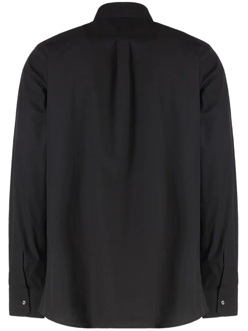 Dolce & Gabbana White Pointed Collar Tailored Cotton Shirt