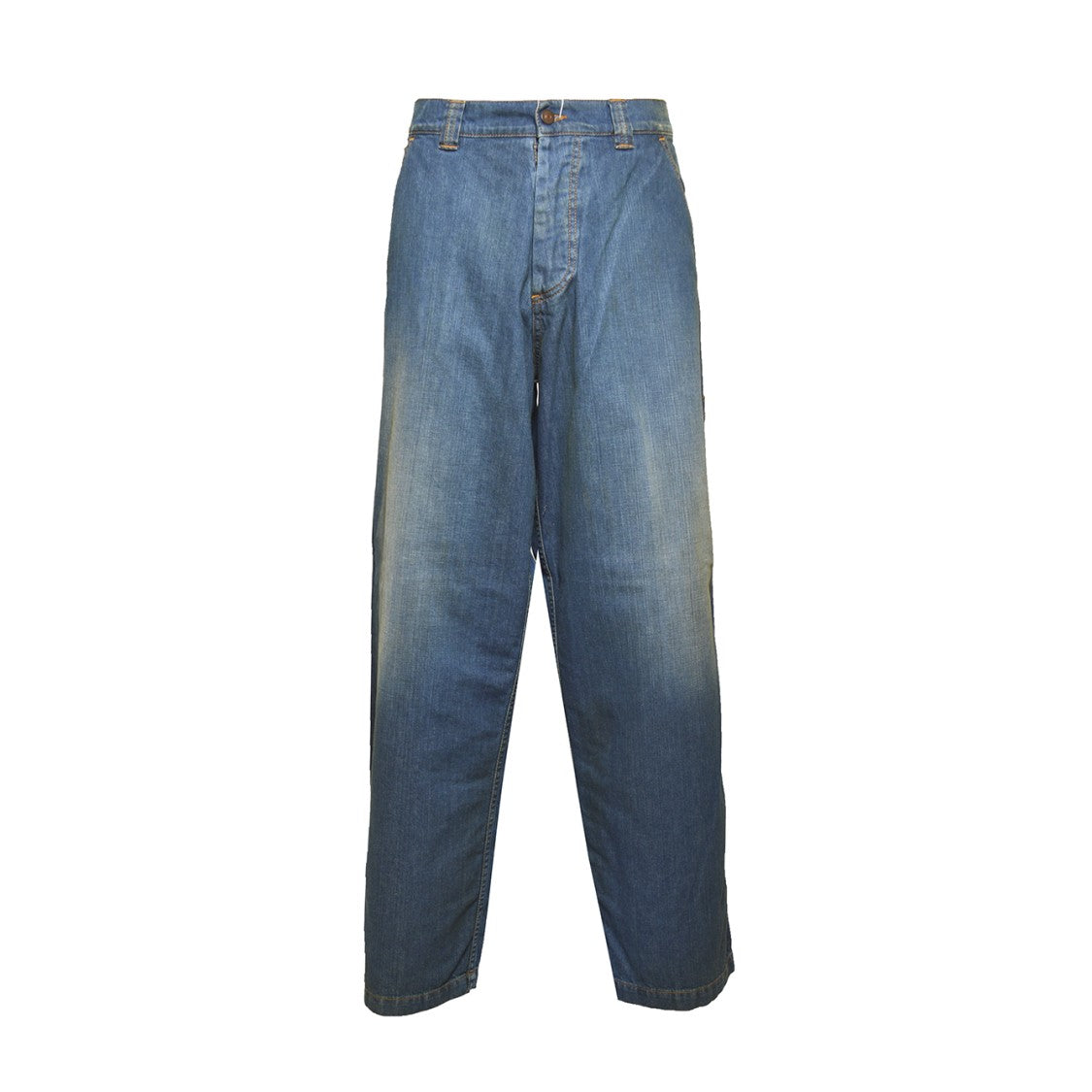 Maison Margiela Carpenter Jeans In Blue Denim