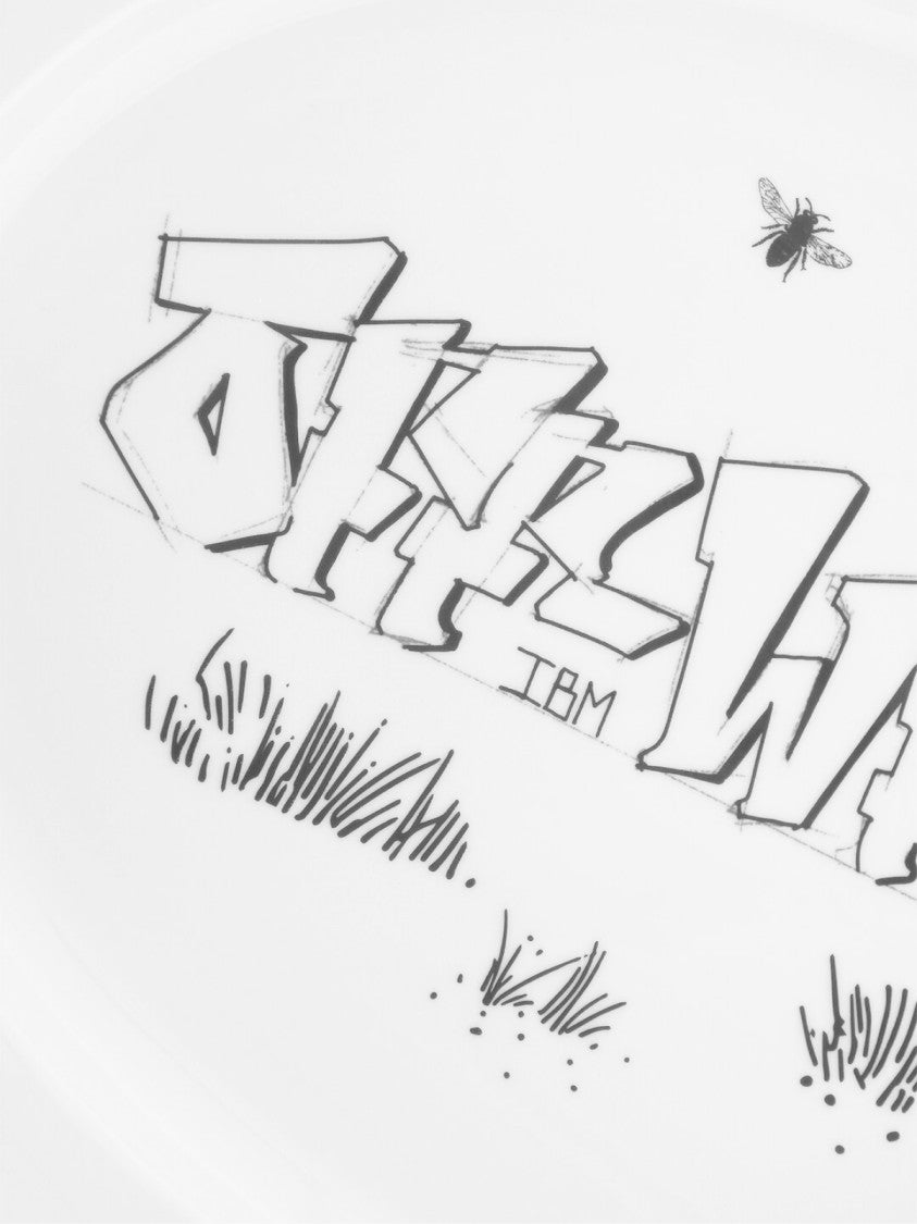 Off-White 735 Oval Tray Plate