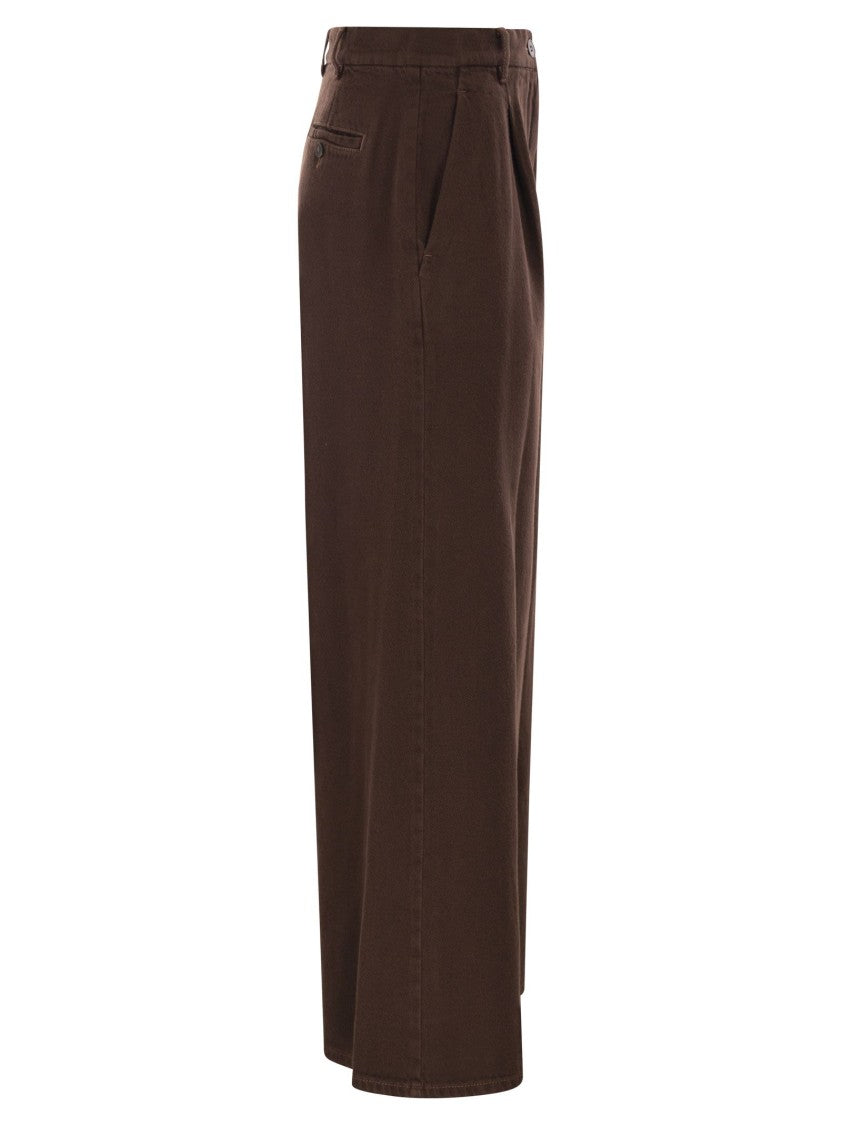 Max Mara Nanda - Cotton Bull Trousers