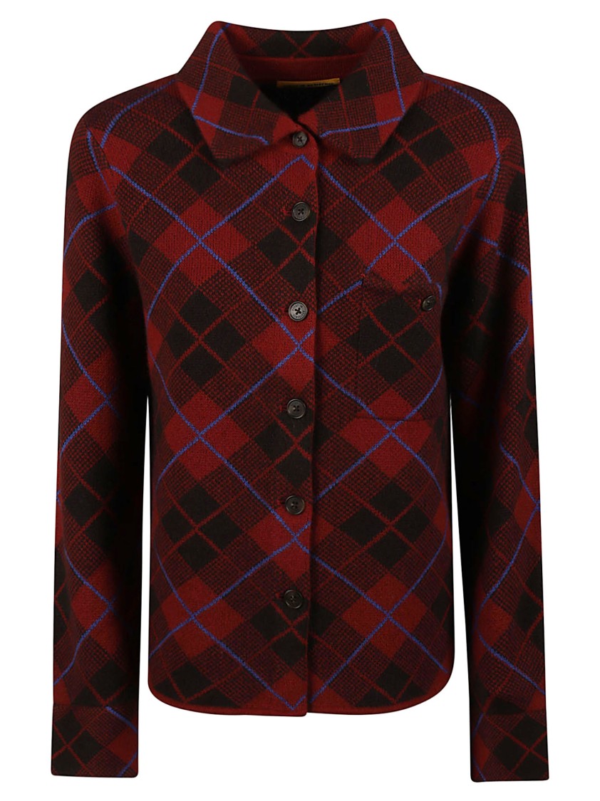 Guest In Residence Dylan Plaid Cashmere Shirt