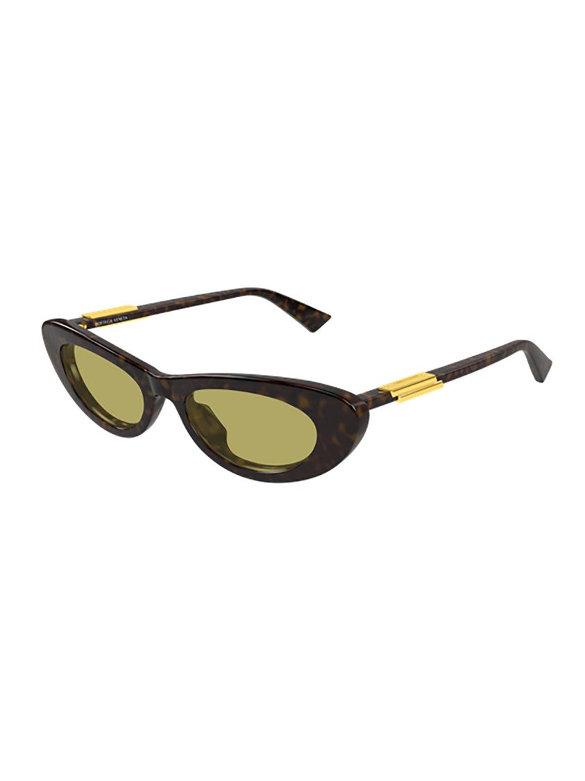 Bottega Veneta Brown Bv1447s Cat-Eye Tortoiseshell Sunglasses
