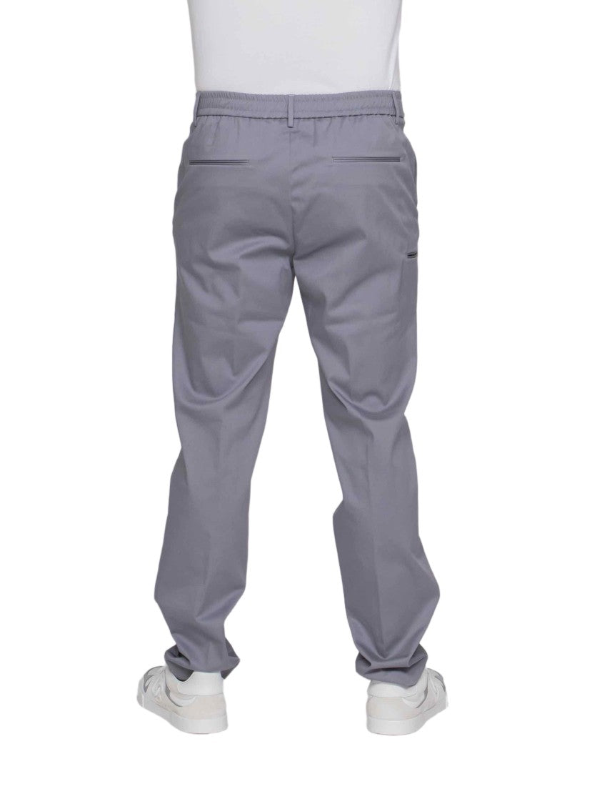 Peserico Mid-Rise Straight-Leg Trousers With Button Closure And Welt Pockets