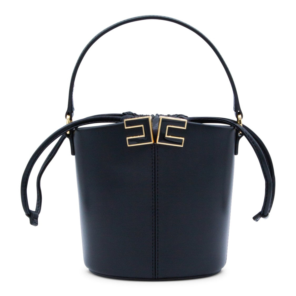 Elisabetta Franchi Bucket Bag With Drawstring Closure