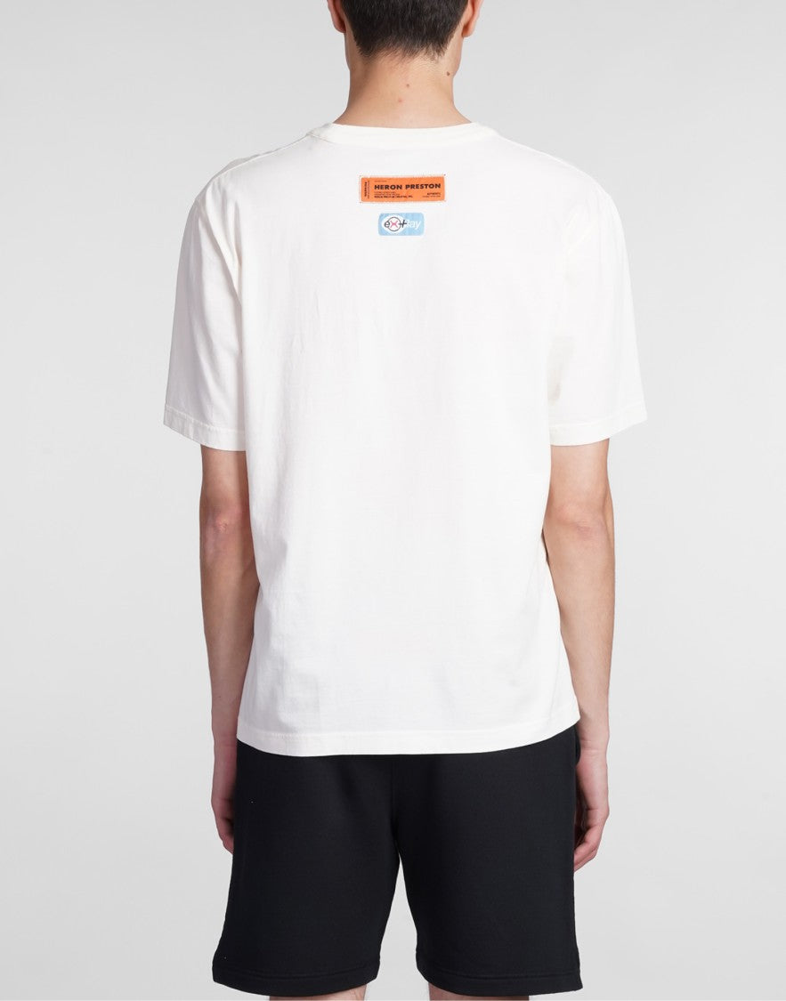 Heron Preston Nf Ex-Ray Recycled Cotton Logo T-Shirt