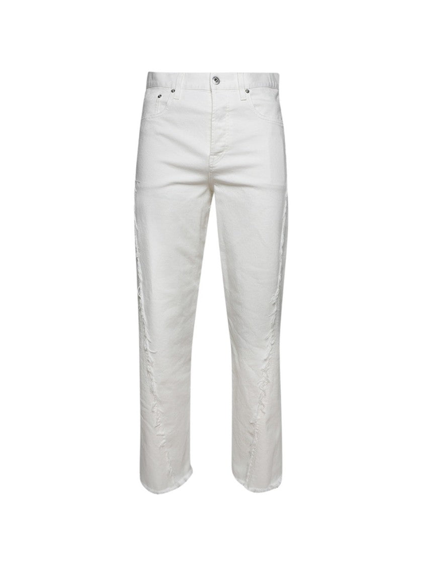 Lanvin Twisted Wide Leg Jeans