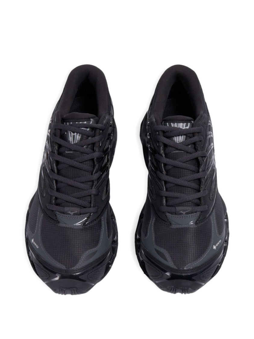 Mizuno Wave Prophecy Ls Gore-Tex Sneakers In Breathable Black Vegan Leather