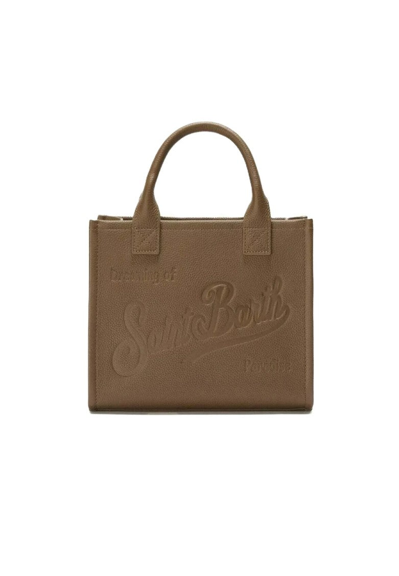 Mc2 Saint Barth Rectangular Structured Handbag With Sturdy Handles And Adjustable Strap