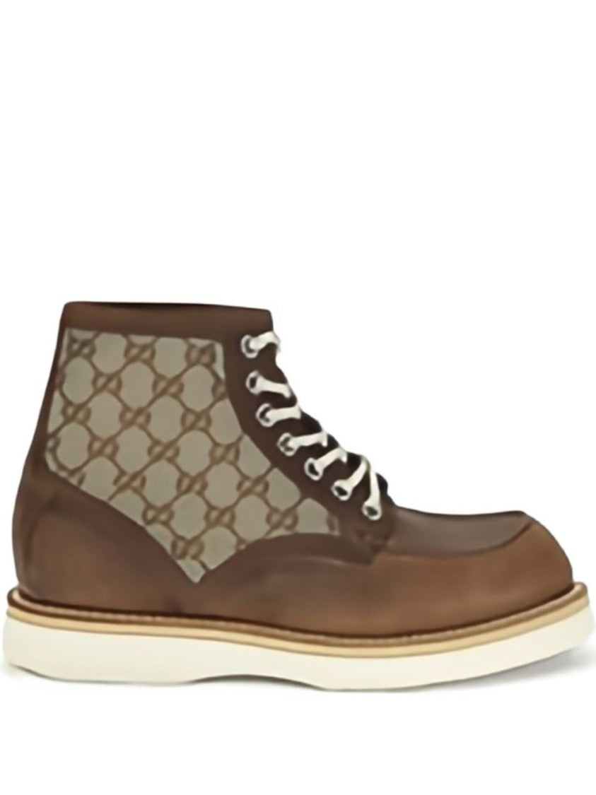 Gucci Lace-Up Ankle Boot