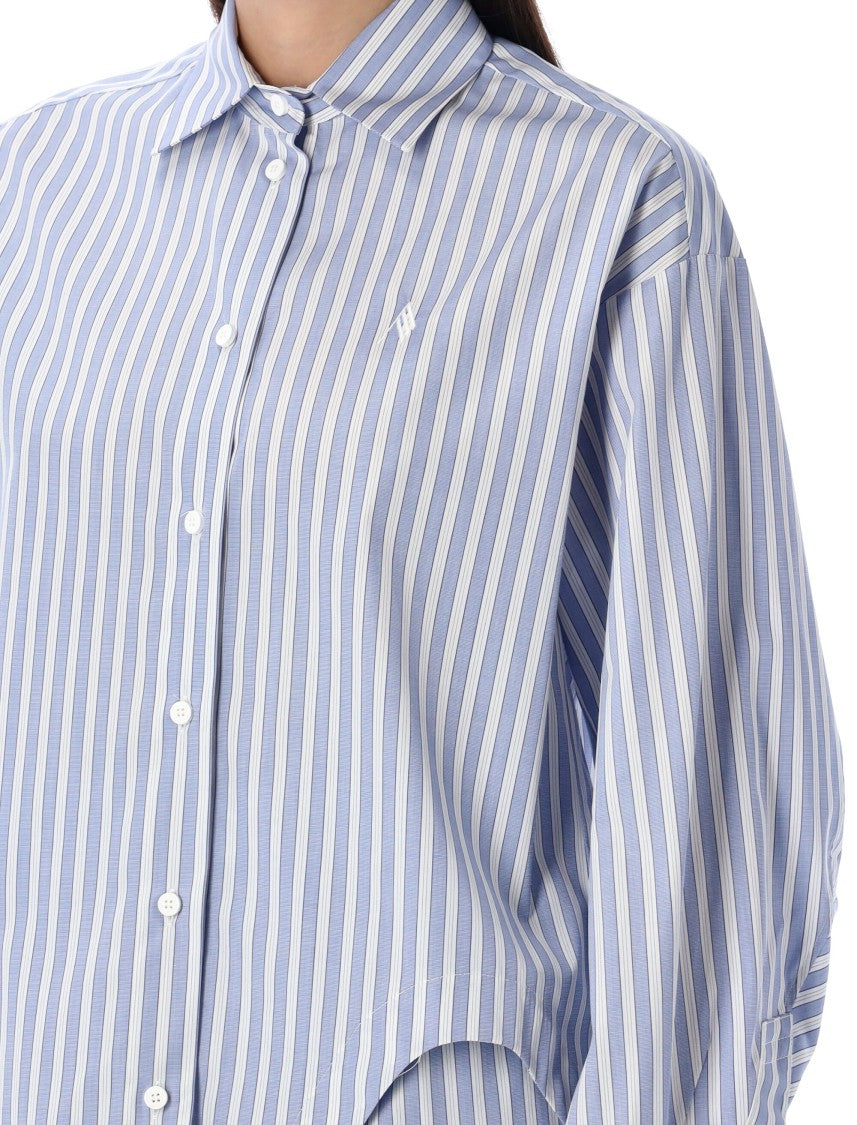 The Attico Eliza Striped Shirt