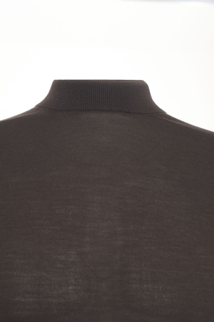 Gender High Neck Knit Sweater