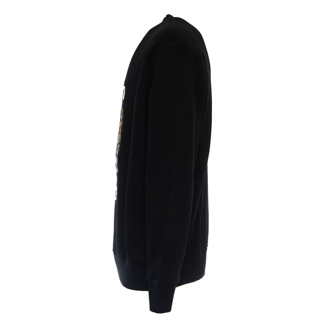 Kenzo Relaxed Fit Black Sweatshirt With Playful Tiger Graphic