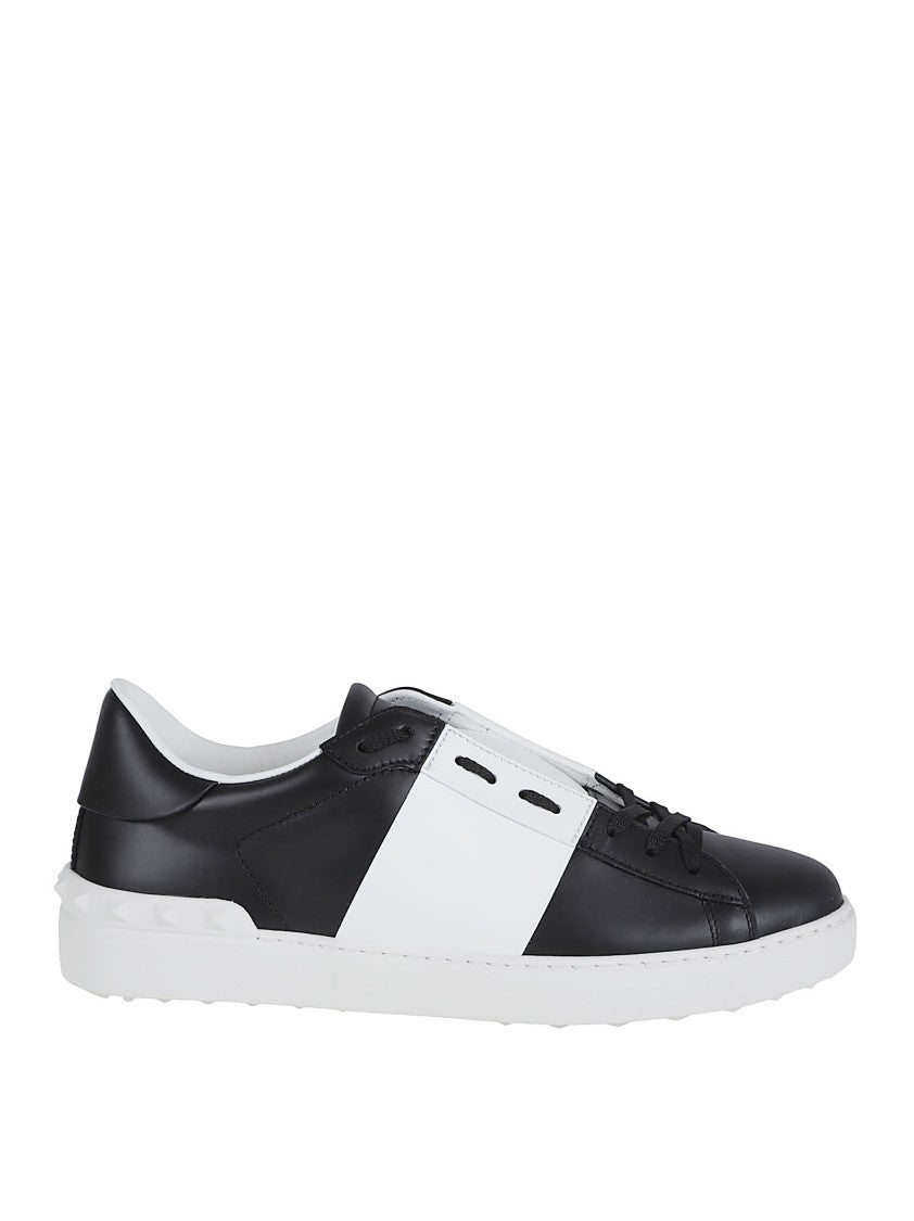 Valentino Garavani Low-Top Sneakers With Contrasting Band And Rubber Studs