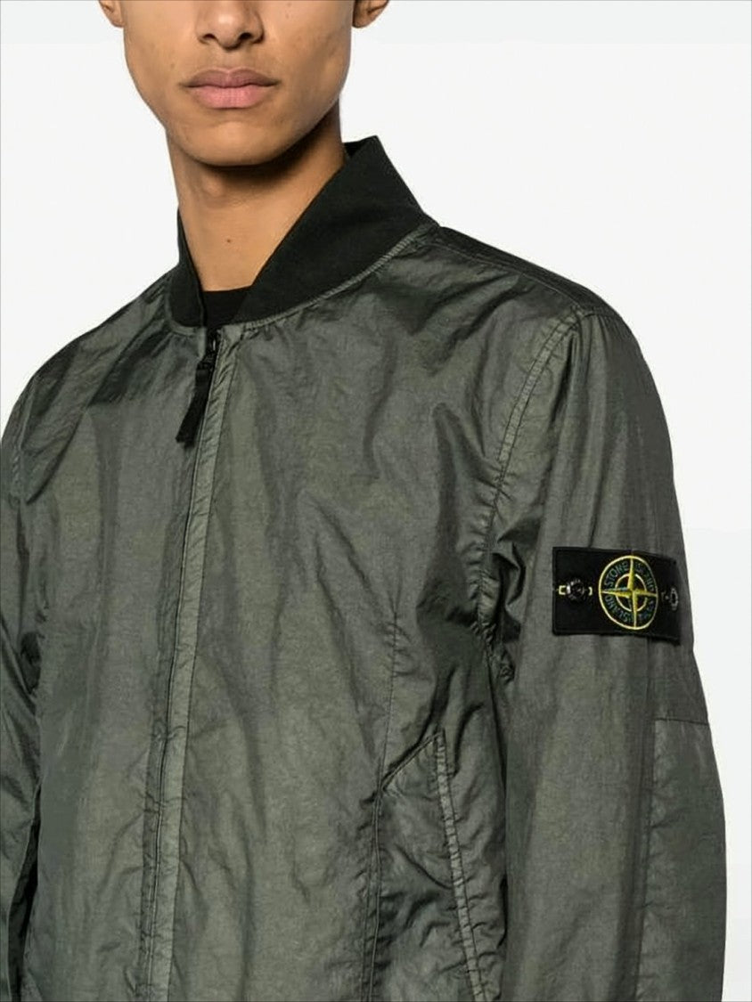 Stone Island Lightweight Grey Polyamide Jacket