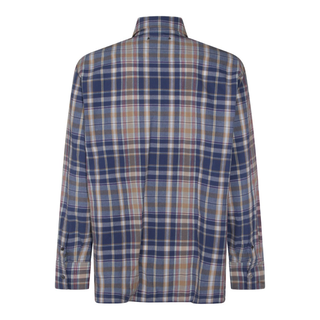 Golden Goose Tailored Fit White Shirt With Button-Down Front