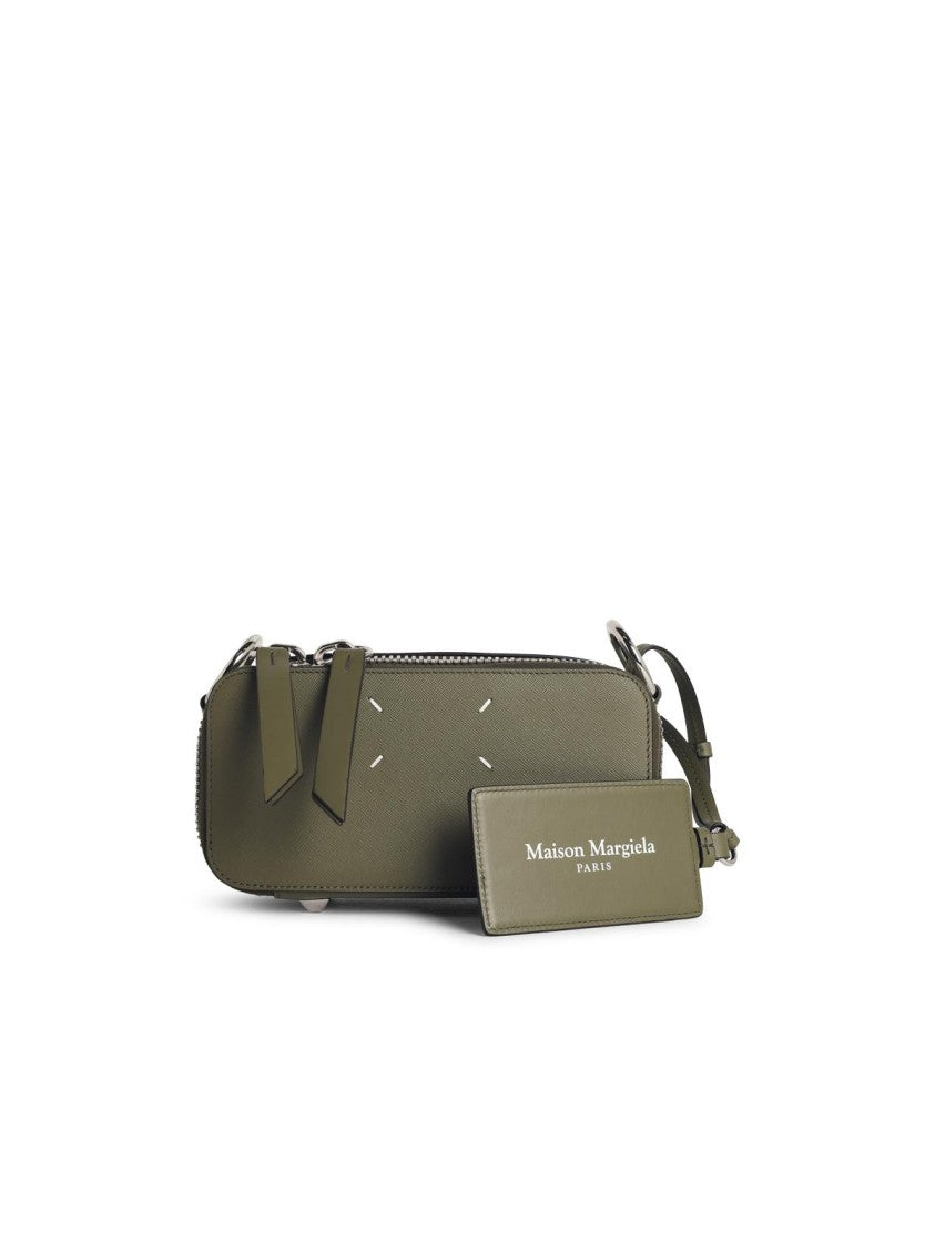 Maison Margiela Doll' Green Leather Crossbody Bag
