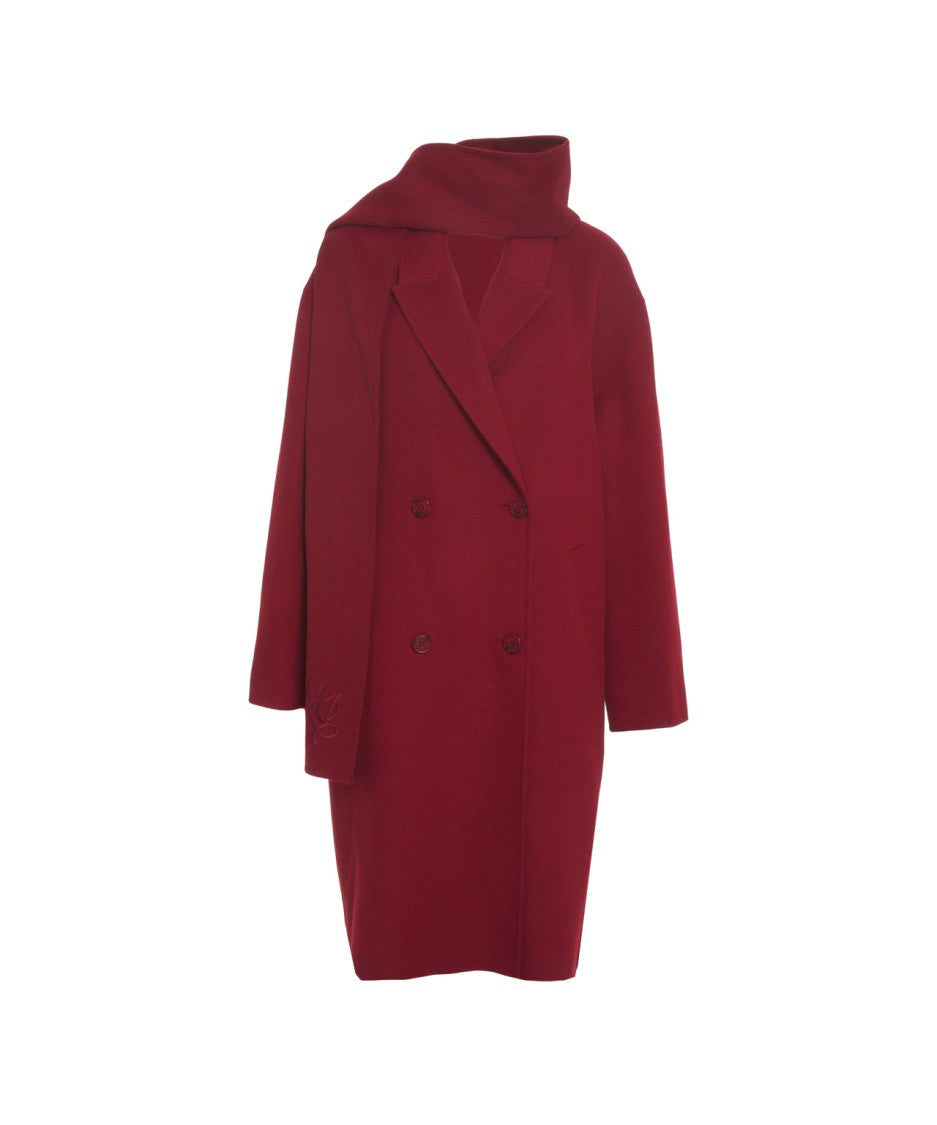 Liu Jo Scarf-Neck Coat