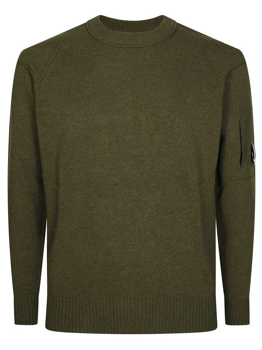 C.P. Company Knitwear Crew Neck In Lambswool Grs