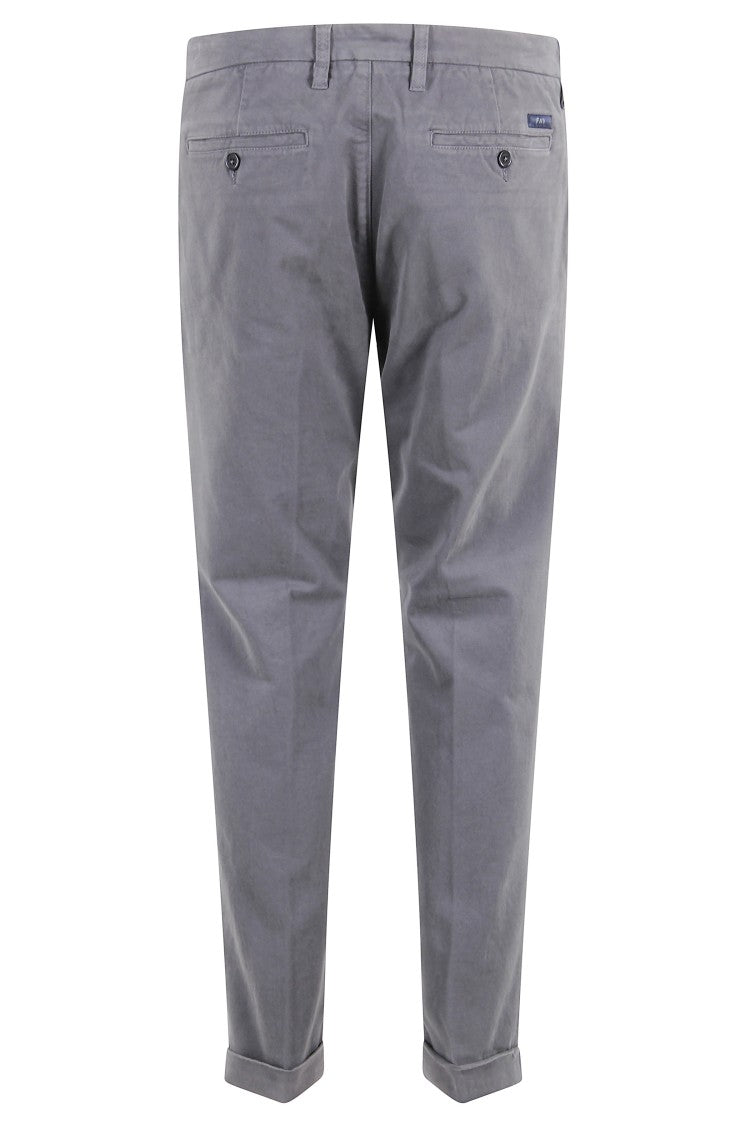 Fay Light Lead Capri Tinto Capo Stretch Cotton Cropped Pants