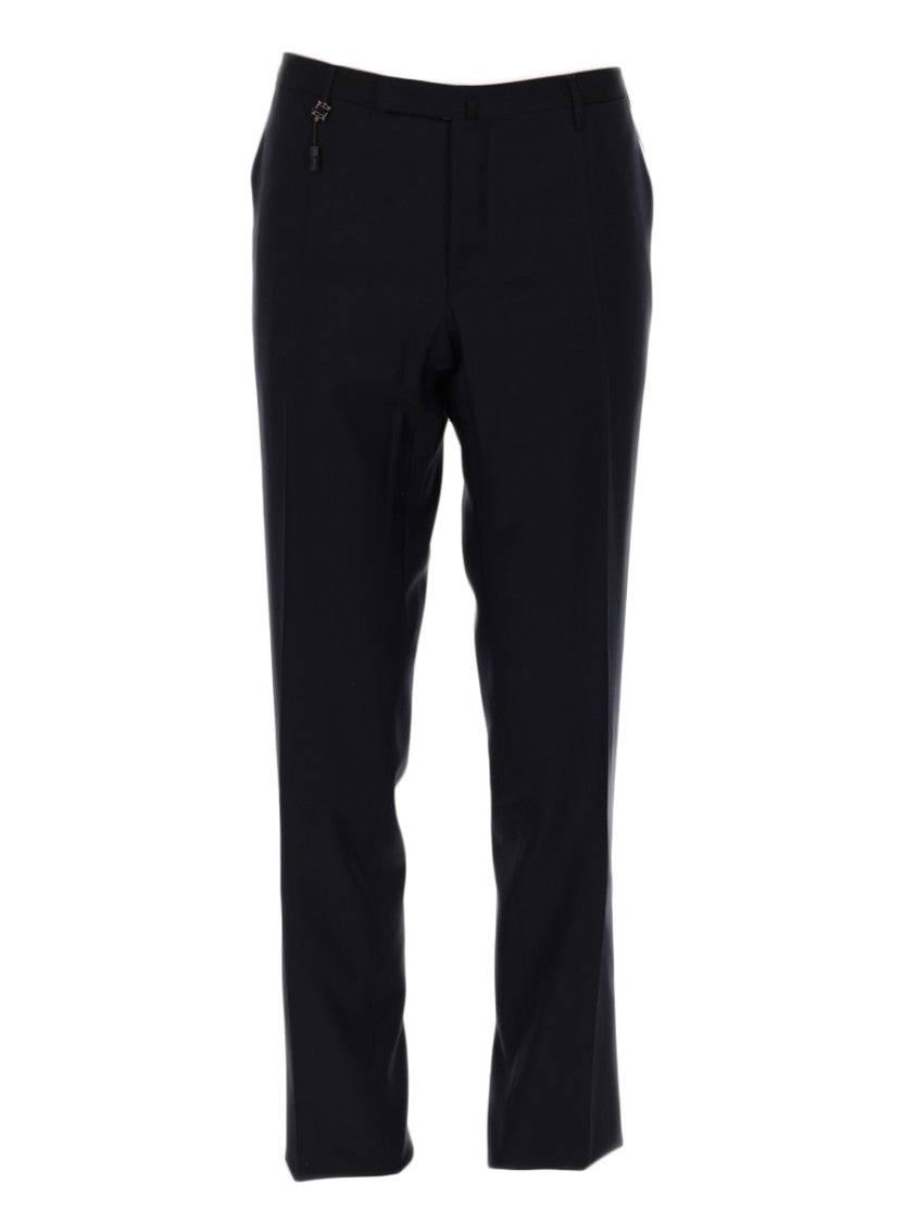 Incotex Tailored Wool Straight-Leg Formal Pants