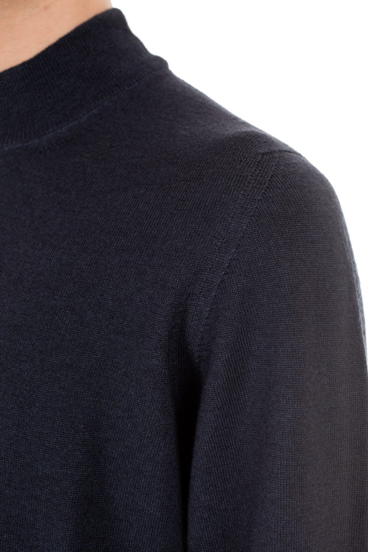 Drumohr Frosted Wool Turtleneck Sweater