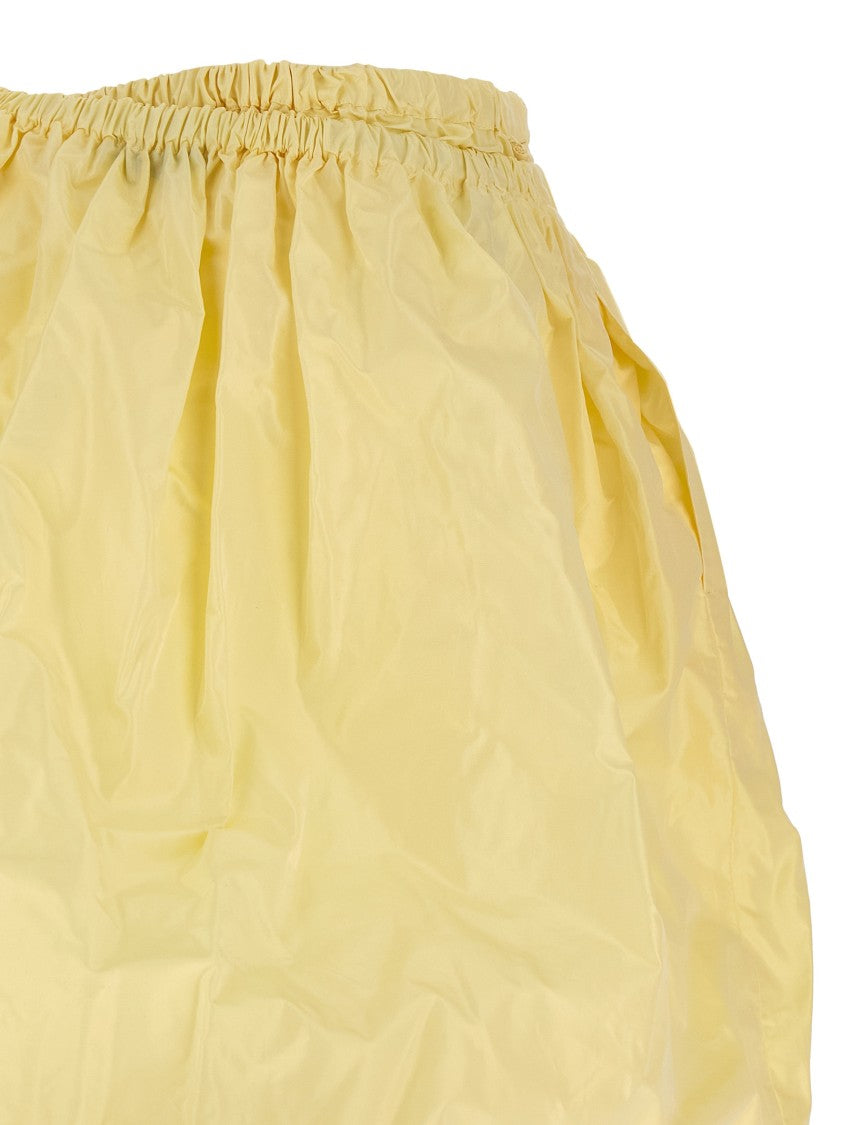 Prada Tec Taffeta Skirt