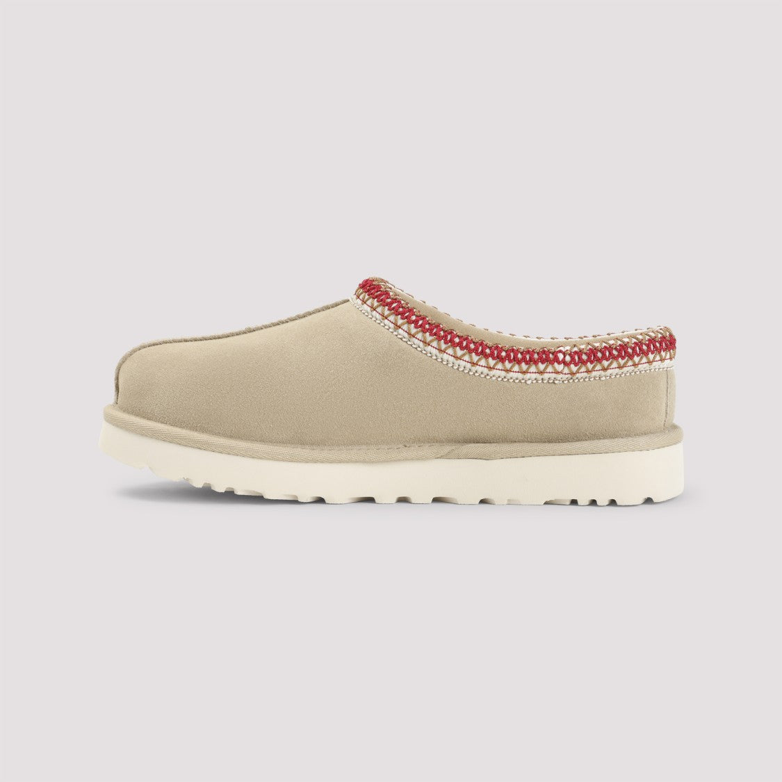 Ugg Suede Slip-On Slippers With Mutton Lining And Lightweight Outsole