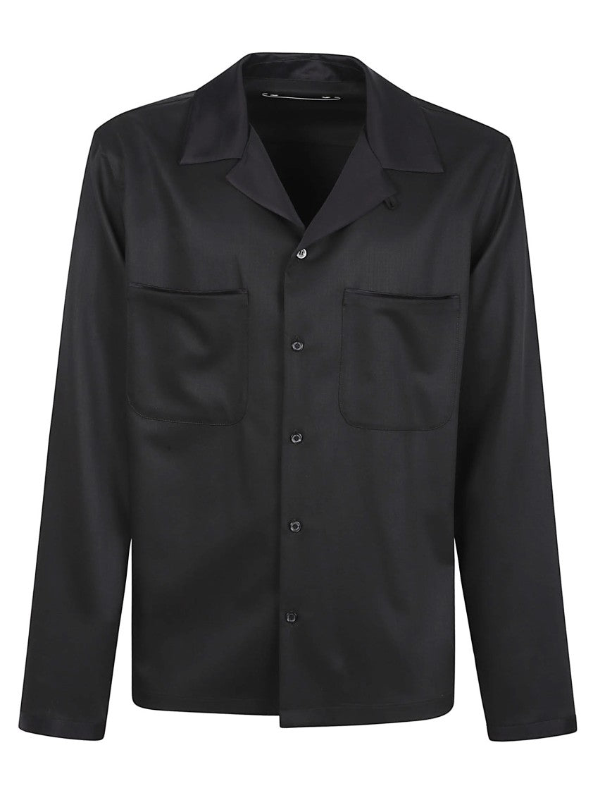 Golden Goose Black Virgin Wool Shirt