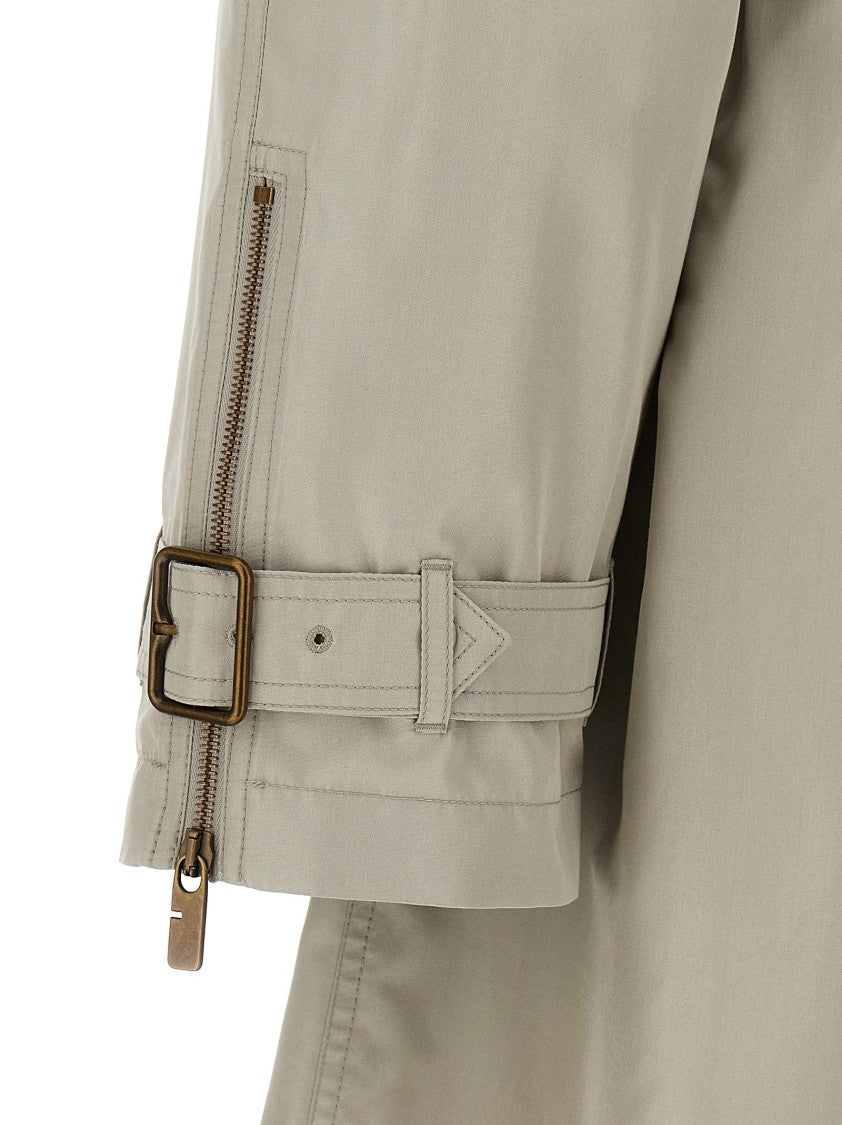 Burberry Car Coat Silk