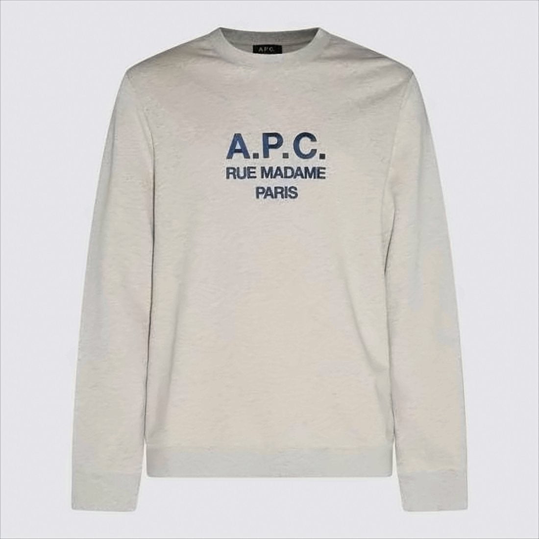A.P.C. Long-Sleeve Crew Neck Cotton T-Shirt
