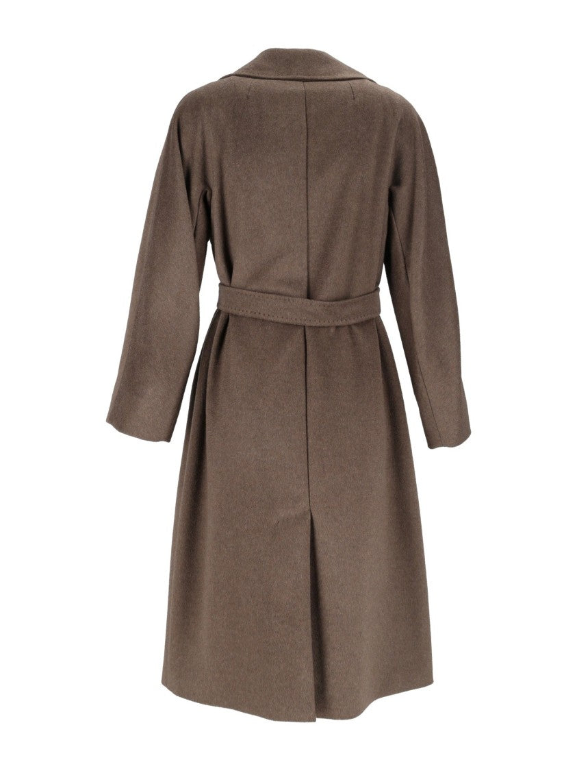 Max Mara Brown Resina Belted Coat
