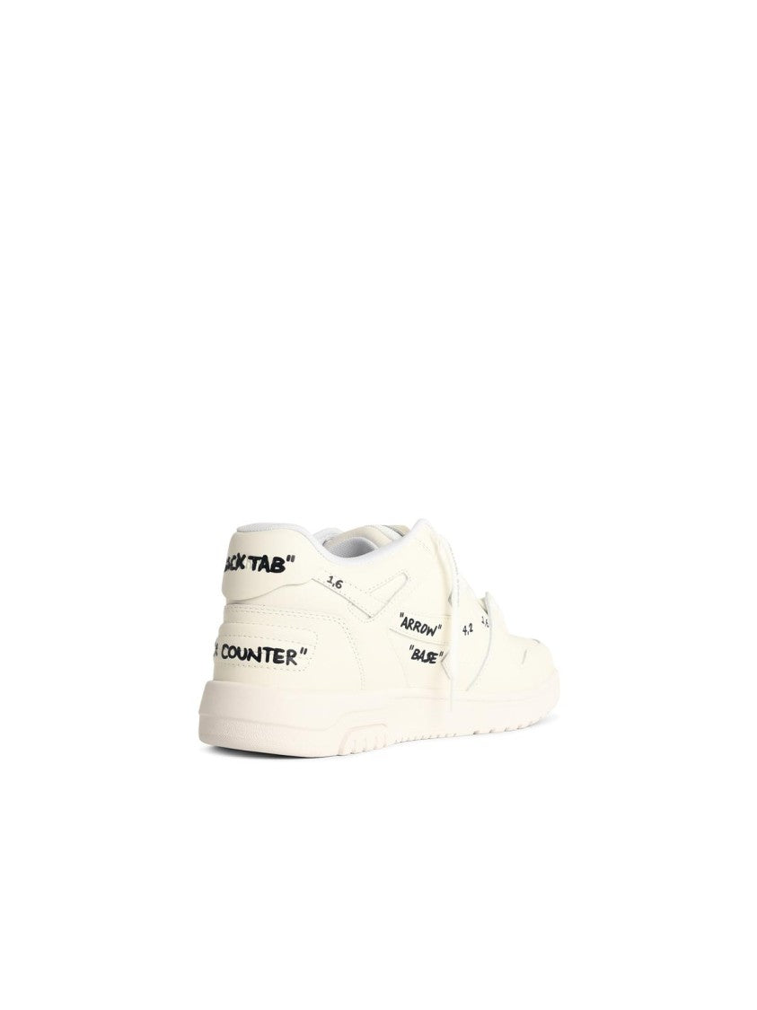 Off-White 'Out Of Office' White Leather Sneakers