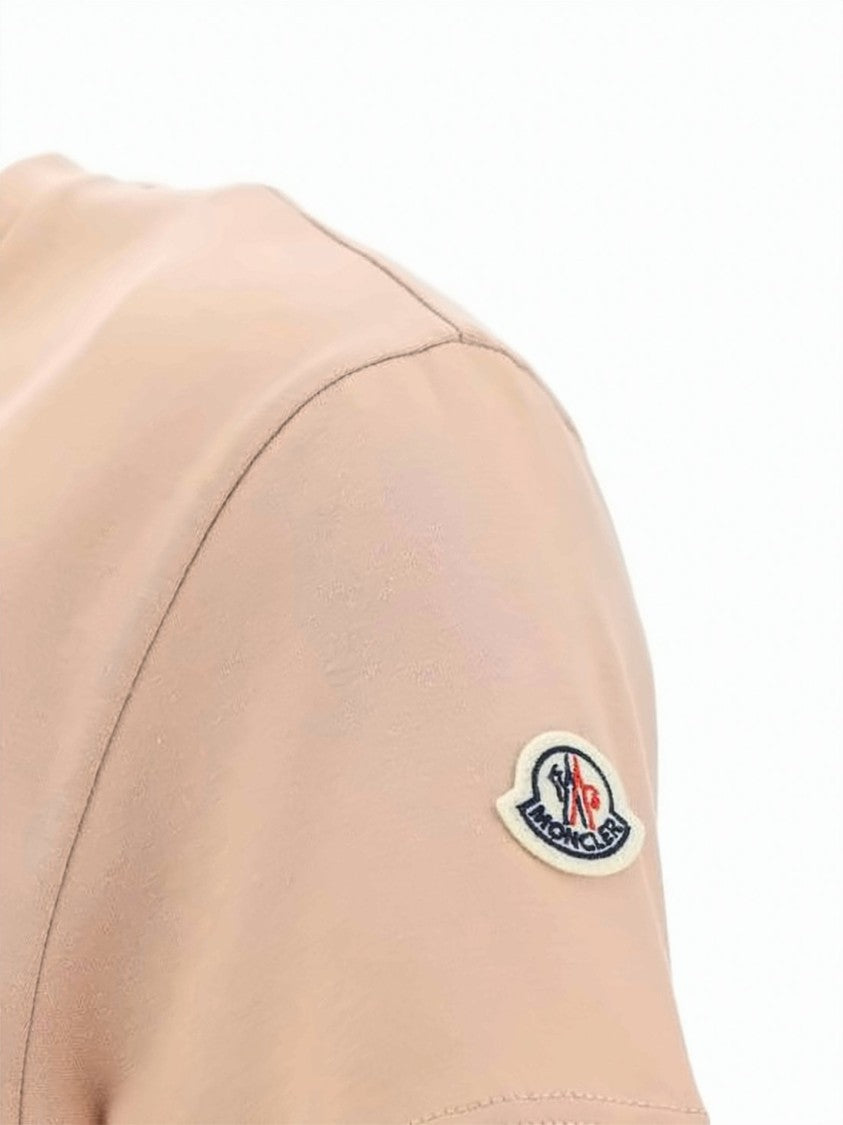 Moncler Cotton Jersey T-Shirt With Round Neckline